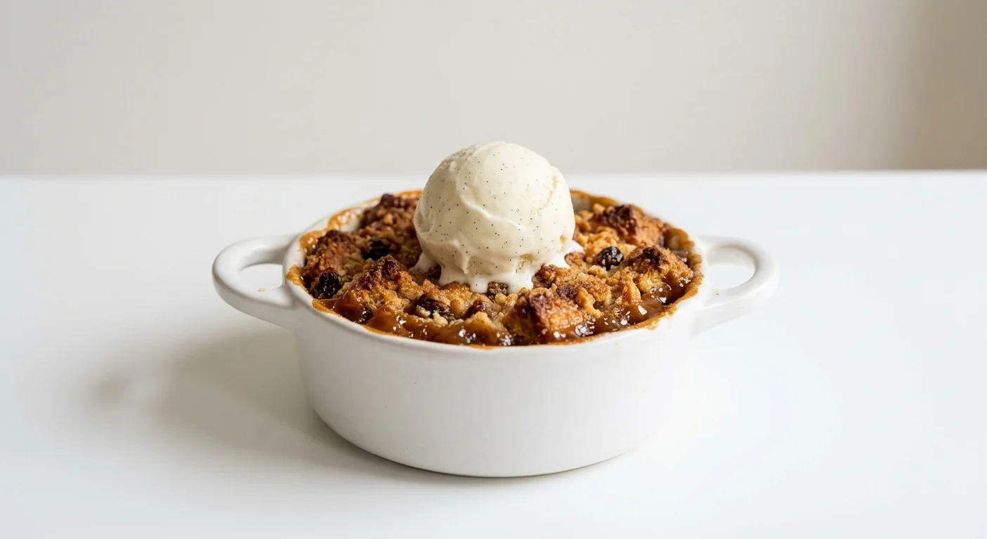 Zizzi Salted Caramel Bread & Butter Pudding, panettone bread and butter pudding baked in a dish with salted caramel and vanilla gelato, nutrition and calories