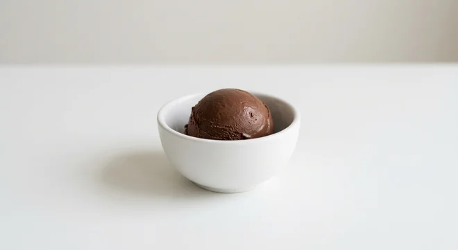 Zizzi Chocolate Gelato, single scoop of chocolate gelato, nutrition and calories