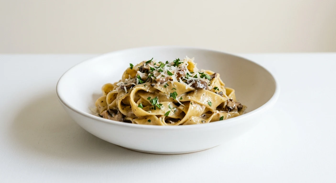 Pizza Express Mushroom & Truffle Pappardelle, pappardelle in a creamy mushroom and truffle sauce with parsley and hard cheese, nutrition and calories