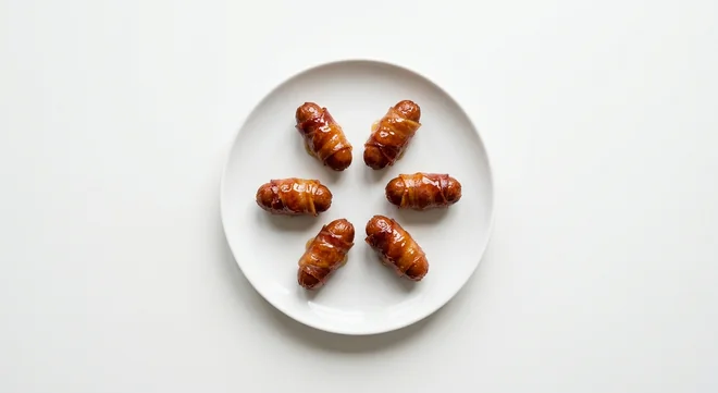 Zizzi Sticky Pigs in Blankets, six sticky glazed pigs in blankets, nutrition and calories