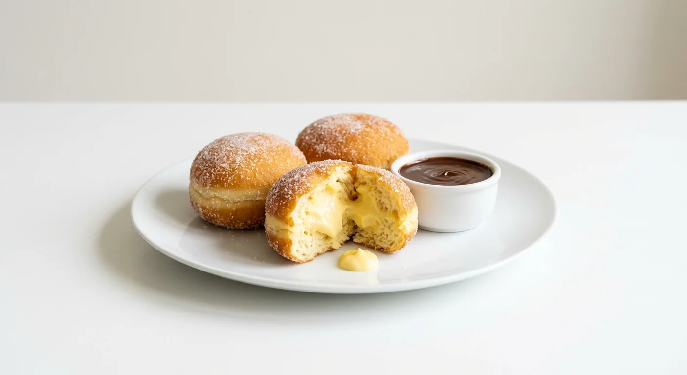Zizzi Christmas Bombolini, Italian doughnuts dusted with sugar with a chocolate dipping sauce, nutrition and calories