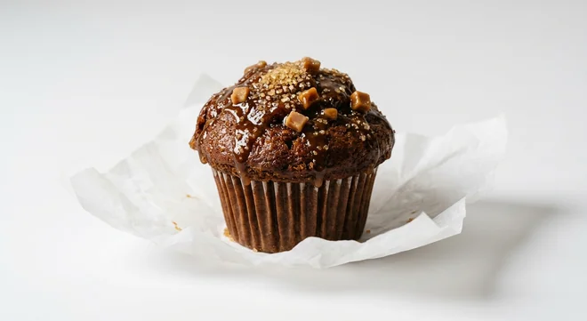 Caffè Nero Sticky Toffee Muffin, sticky toffee muffin with fudge pieces, demerara sugar and toffee sauce, nutrition and calories