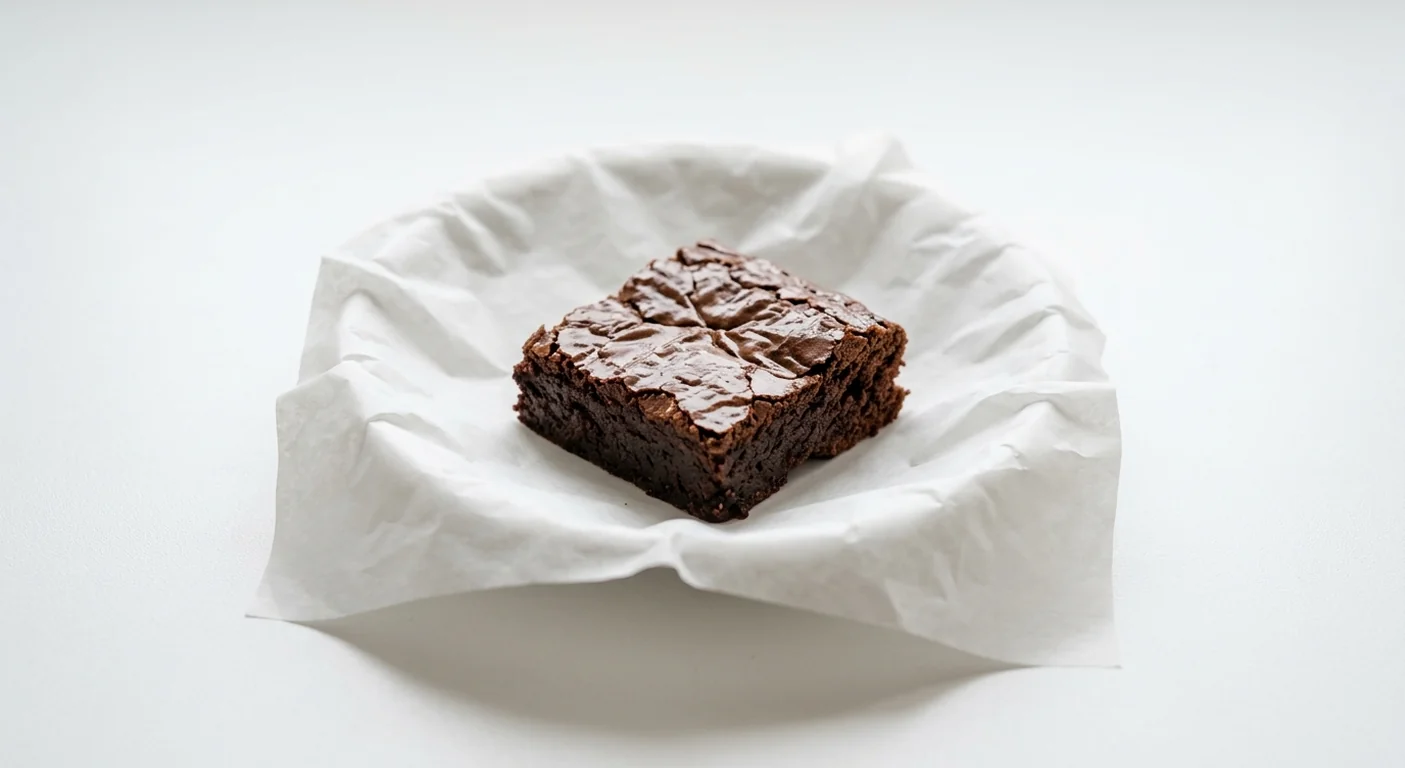 Caffè Nero Belgian Chocolate Brownie, square of fudgy dark chocolate brownie, nutrition and calories
