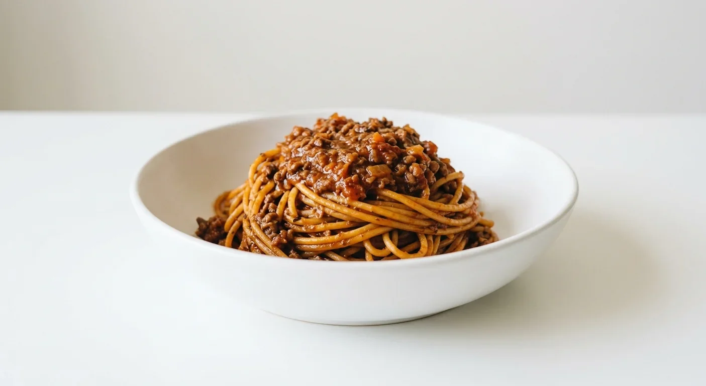 Pizza Hut Spaghetti Bolognese, spaghetti with beef bolognese sauce, nutrition and calories