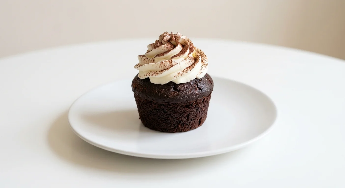 GAIL's Malted Chocolate and Stout Cake, dark chocolate stout cake with cream frosting on a white plate, nutrition and calories
