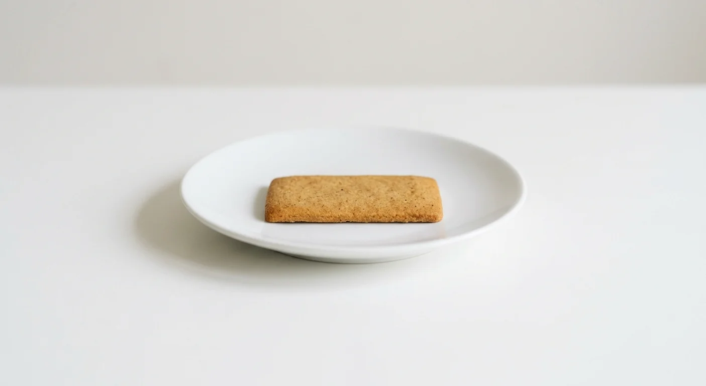 GAIL's Speculoos Biscuits, spiced speculoos biscuit on a white plate, nutrition and calories