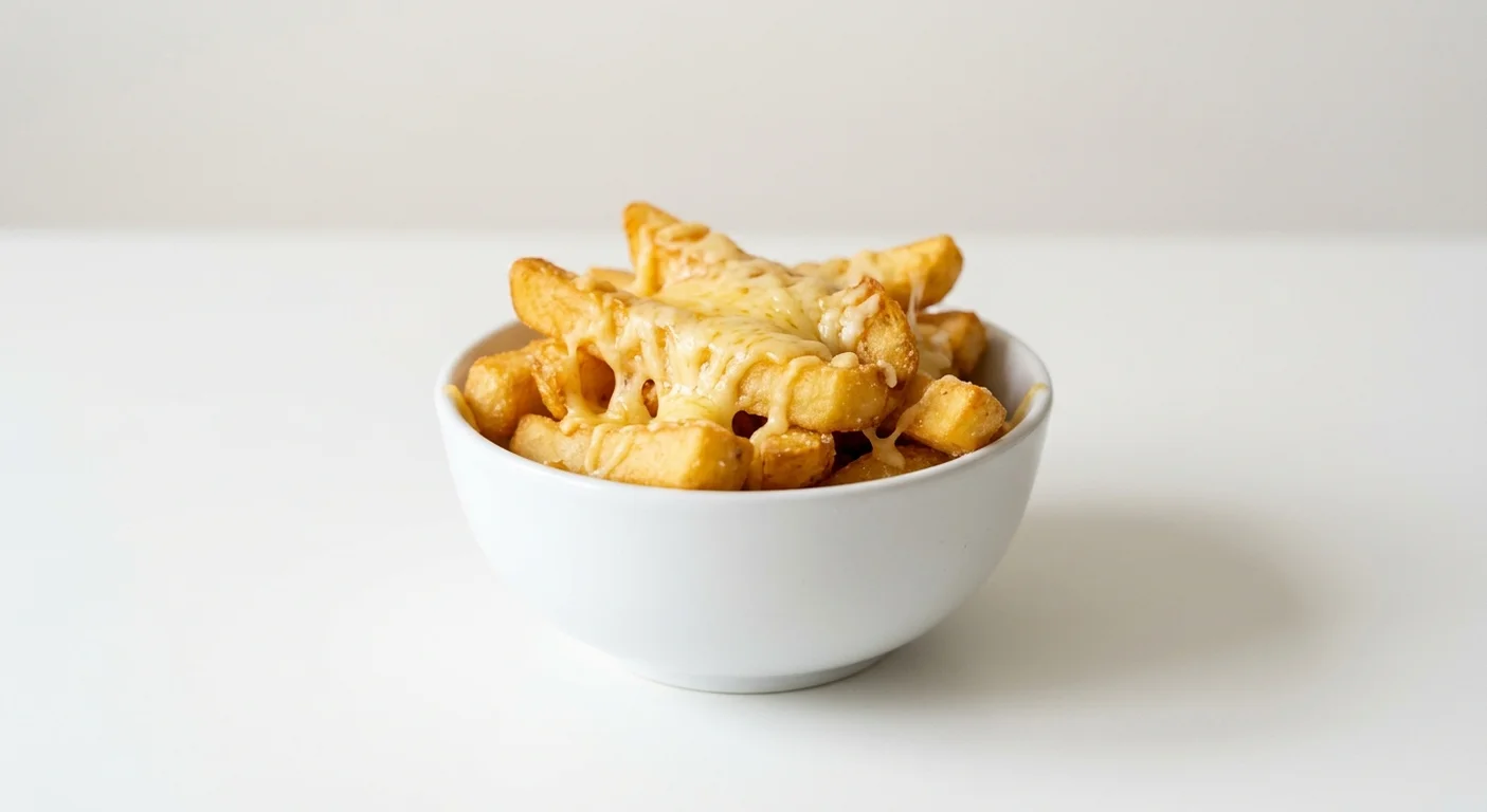 Wetherspoon Cheesy Chips, thick-cut chips topped with melted cheese in a white bowl, nutrition and calories
