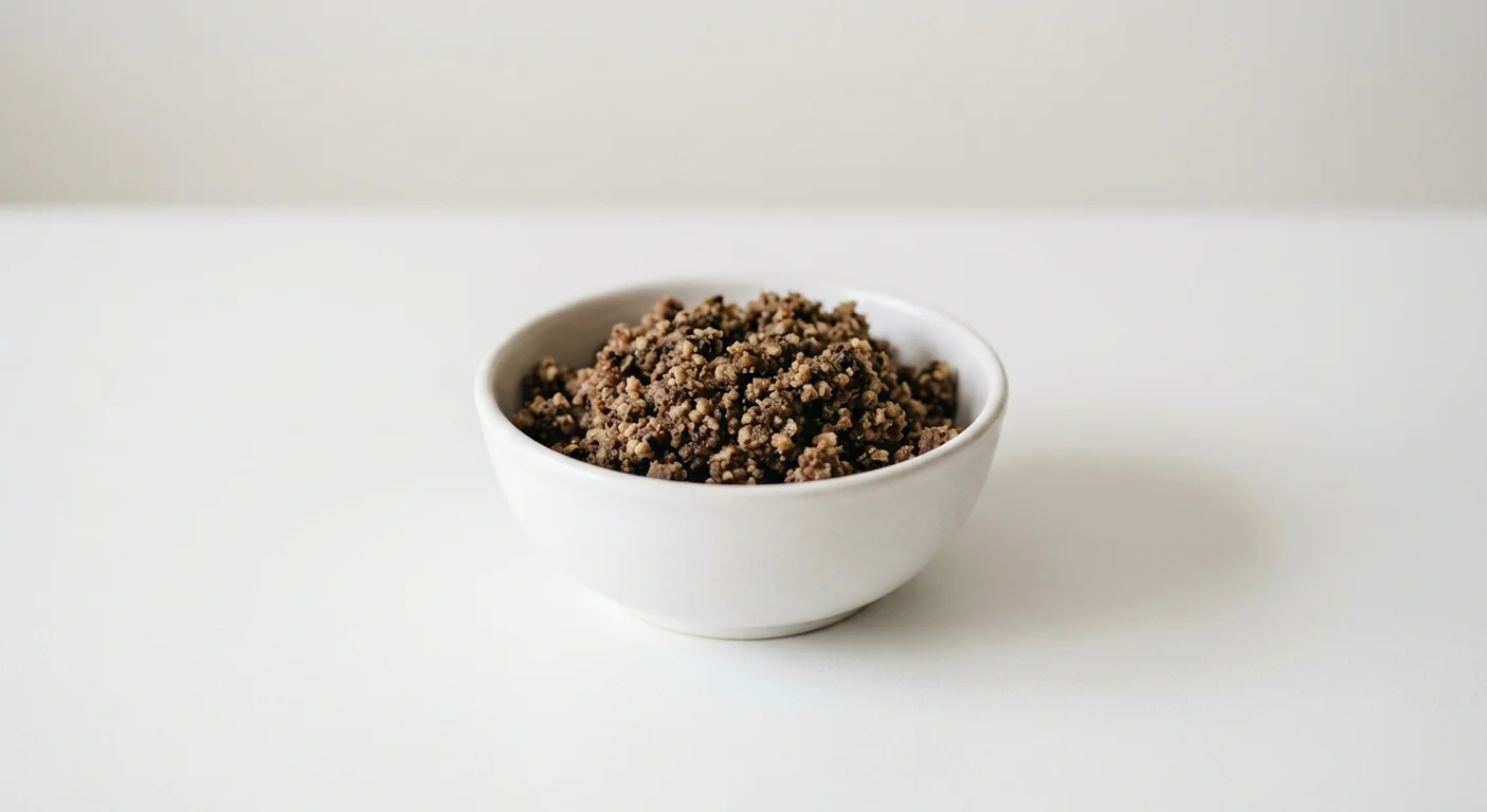 Wetherspoon Haggis, portion of traditional haggis in a white bowl, nutrition and calories