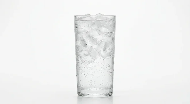 Burger King US Sprite (Value), a clear lemon-lime soda over ice in a tall clear glass, nutrition and calories