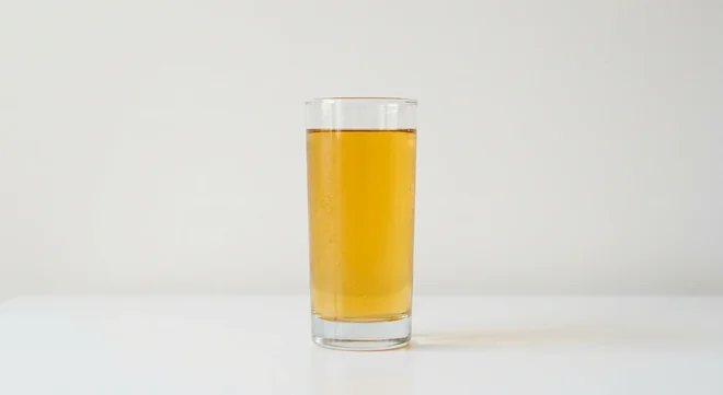 Frankie & Benny's Apple Juice, apple juice in a clear glass, nutrition and calories