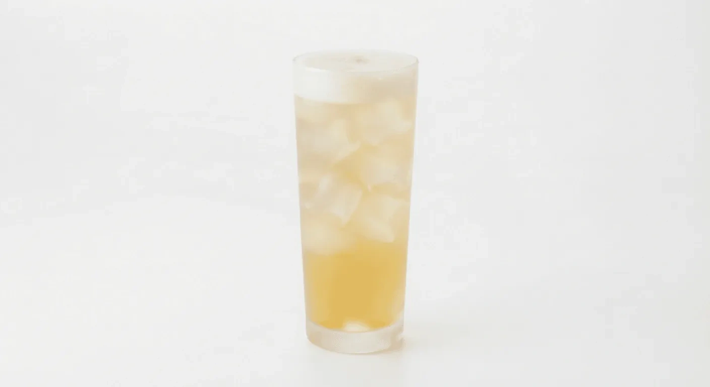 Starbucks US Iced Green Tea Lemonade (Grande), iced green tea lemonade over ice in a tall glass, nutrition and calories