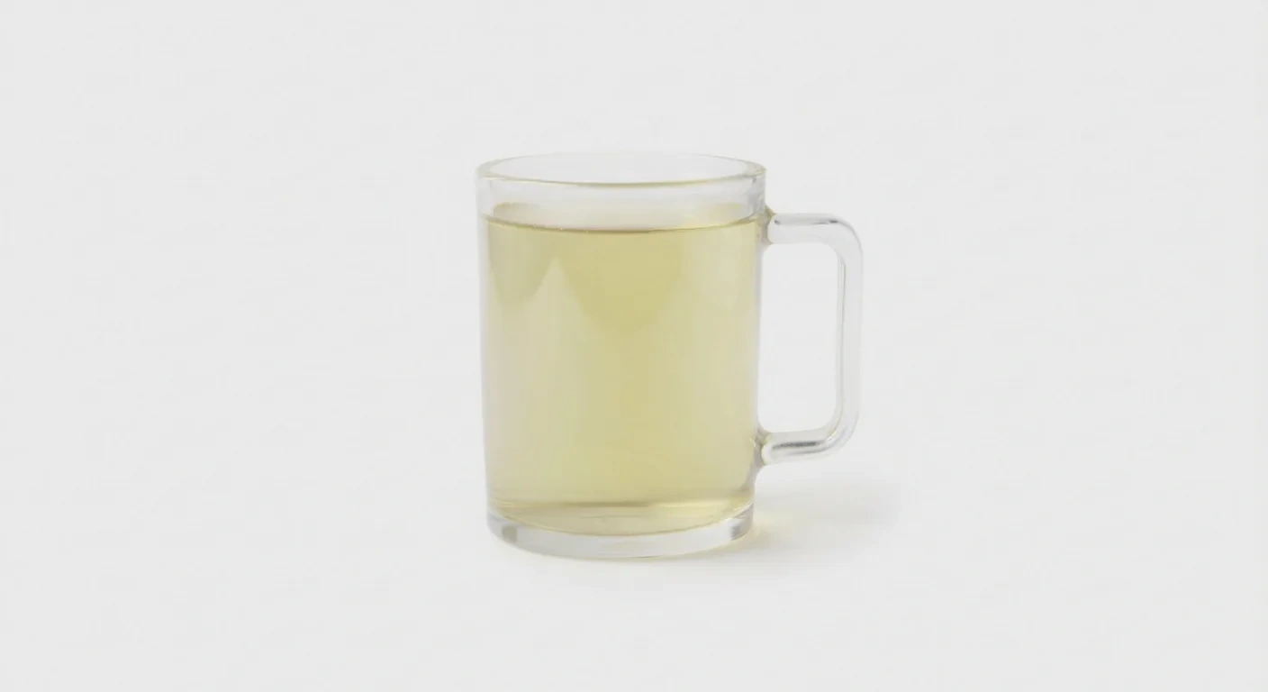 Starbucks US Emperor's Clouds & Mist Tea (Grande), pale green tea in a glass mug, nutrition and calories