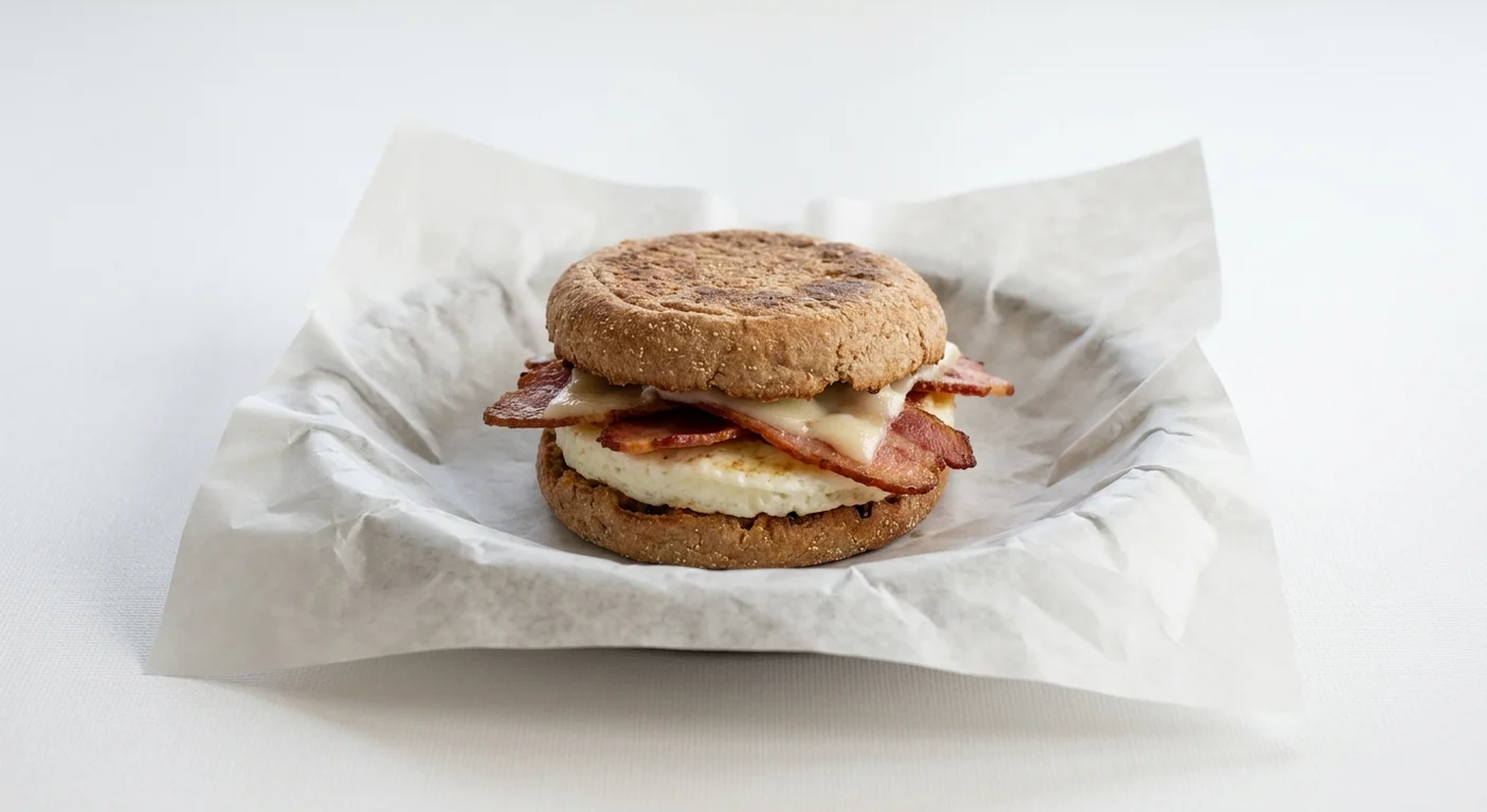 Starbucks US Turkey Bacon, Cheddar & Egg White Sandwich, wheat English muffin with egg white, turkey bacon and white cheddar, nutrition and calories