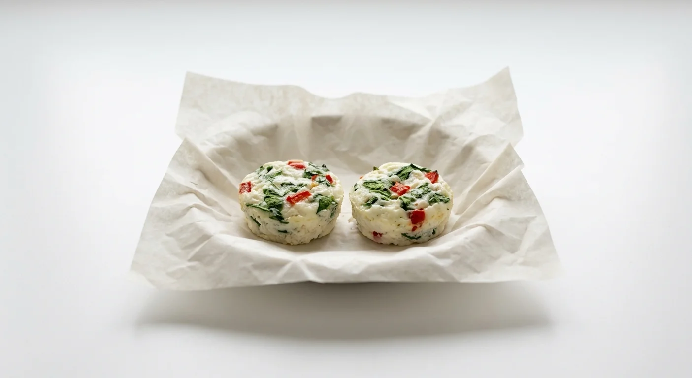 Starbucks US Egg White & Roasted Red Pepper Egg Bites, two egg white bites with spinach and roasted red pepper, nutrition and calories