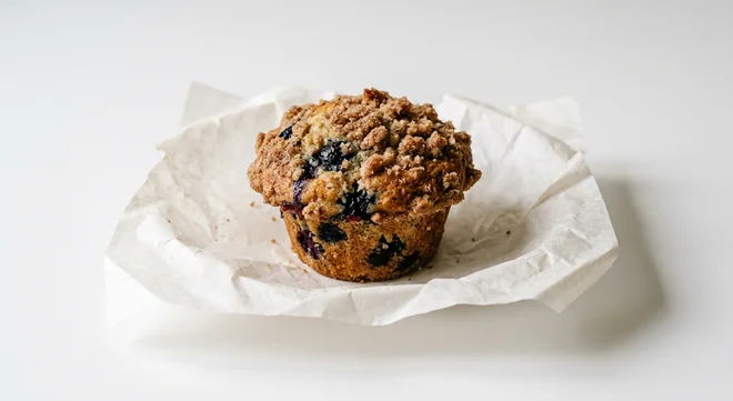 Starbucks US Blueberry Streusel Muffin, golden blueberry muffin with cinnamon streusel, nutrition and calories