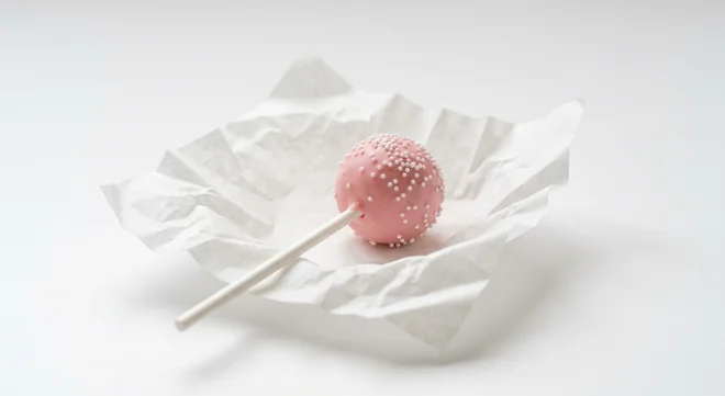 Starbucks US Birthday Cake Pop, pink cake pop with white sprinkles, nutrition and calories
