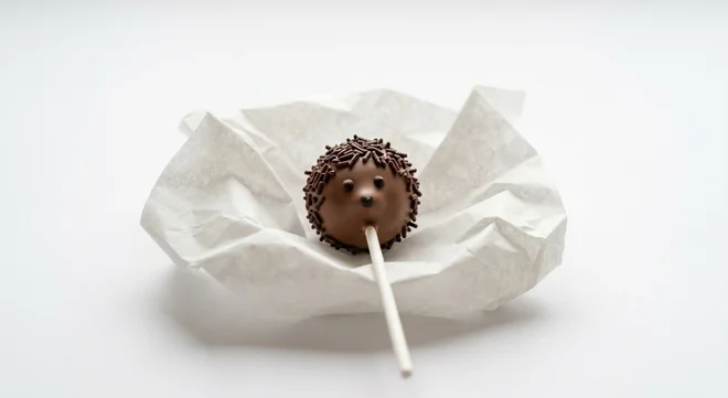 Starbucks US Hedgehog Cake Pop, hedgehog cake pop with chocolate sprinkle spines, nutrition and calories