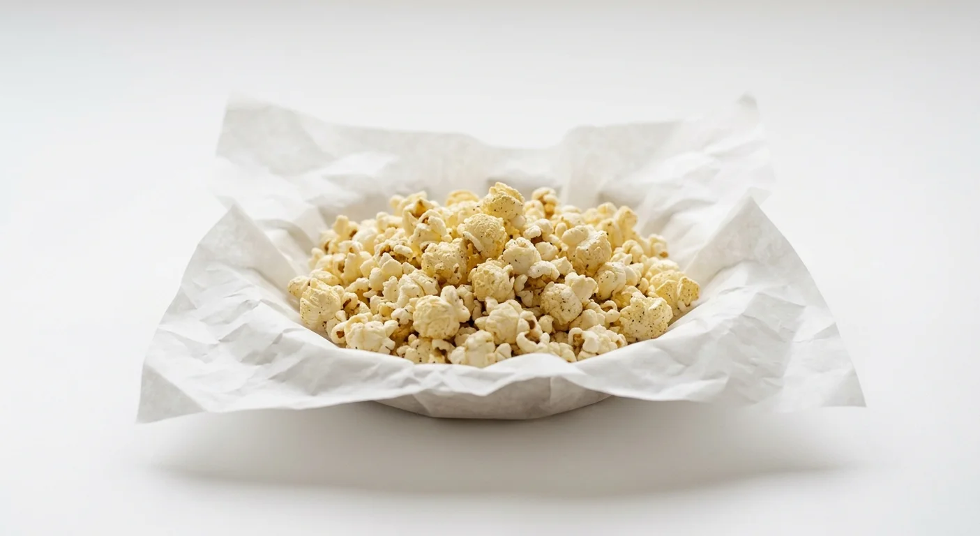 Starbucks US Khloud White Cheddar Protein Popcorn, pile of popcorn, nutrition and calories