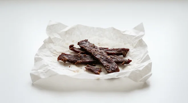 Starbucks US Country Archer Hickory Smoke Turkey Jerky, strips of hickory smoked turkey jerky, nutrition and calories