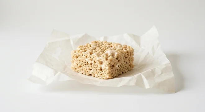 Starbucks US Marshmallow Dream Bar, square crispy rice marshmallow bar, nutrition and calories