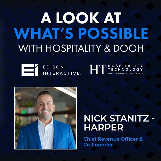 Nick Stanitz-Harper in Hospitality Technology: Improve Customer Satisfaction, Streamline On-Site Services