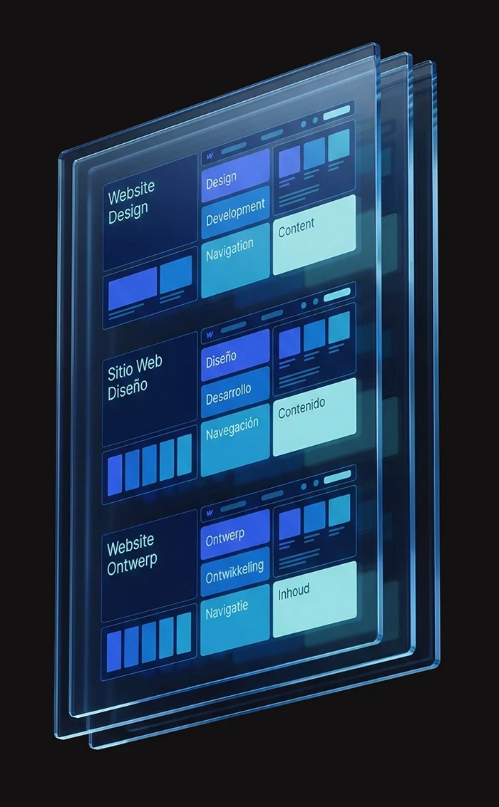A wide range of web services using the latest technology