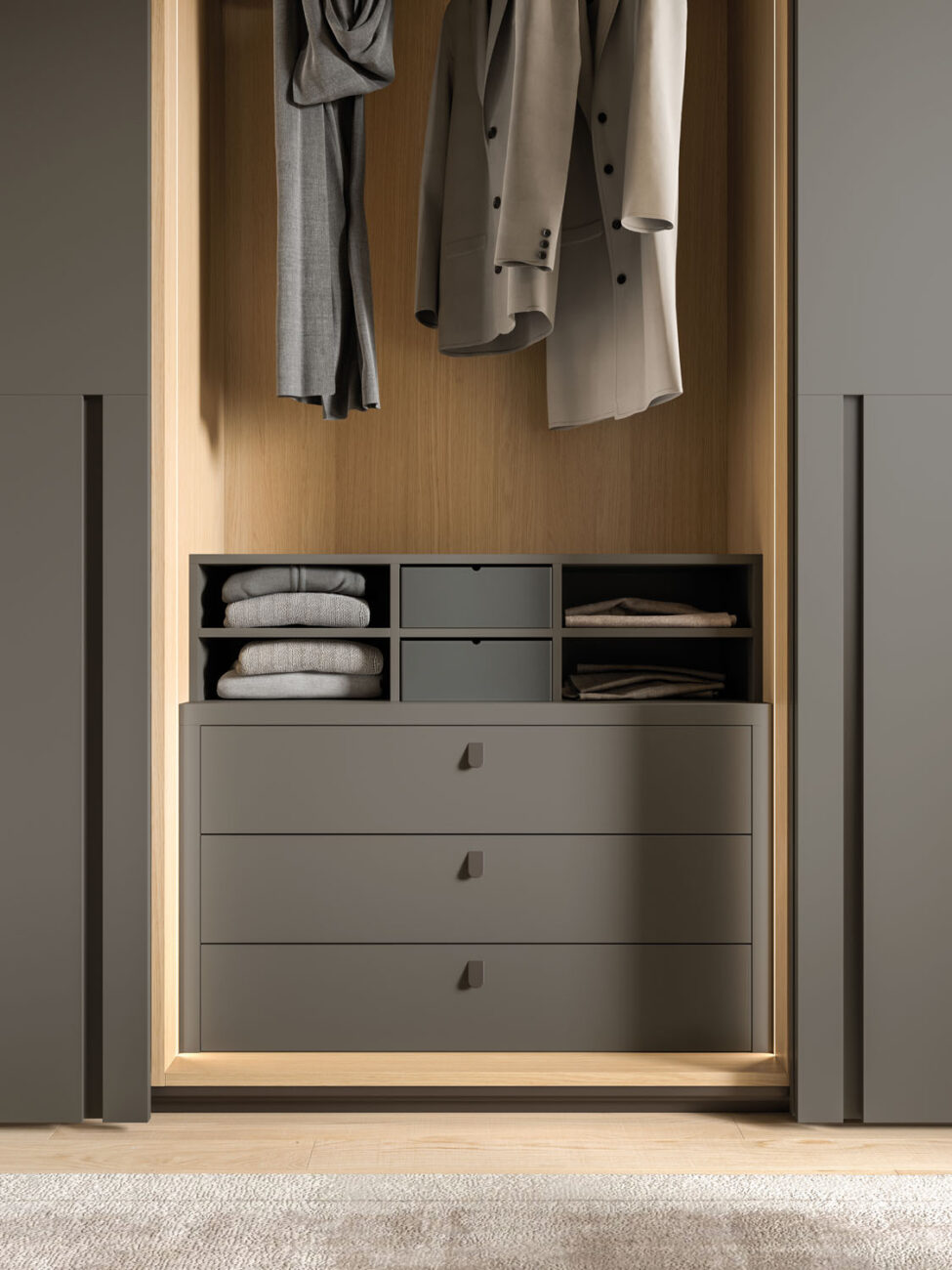 Un dressing contemporain pensé pour durer