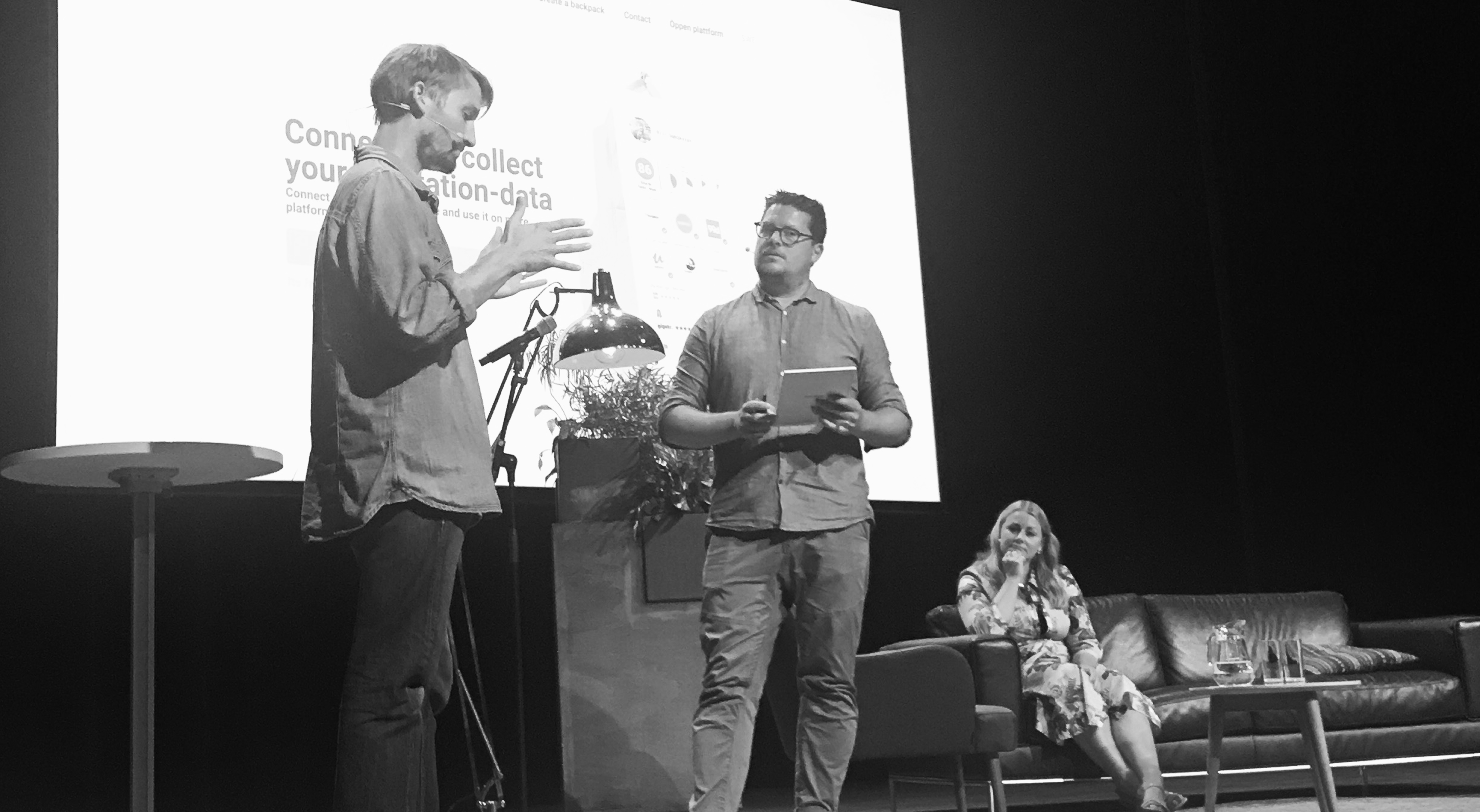 Presentation av Open Platforms på konferens i Amsterdam