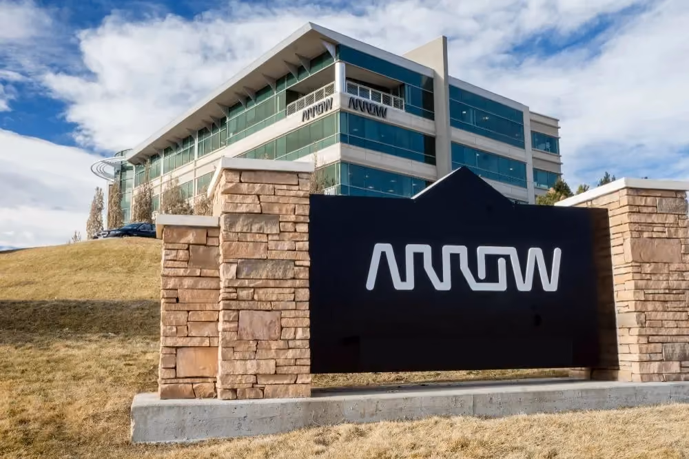 Arrow Electronics office, partner using Cardata vehicle reimbursement program