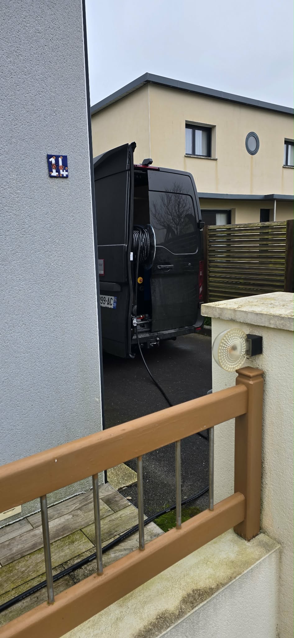 Remplacement pompe de relevage — intervention urgence Finistère HDE029