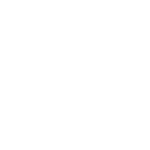 White user profile icon on black background.