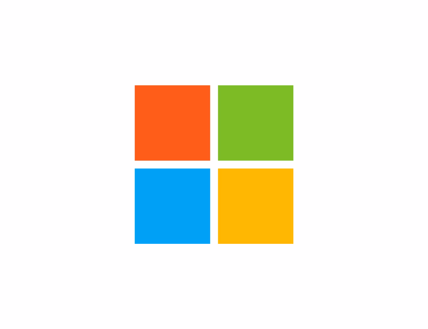 Microsoft logo.