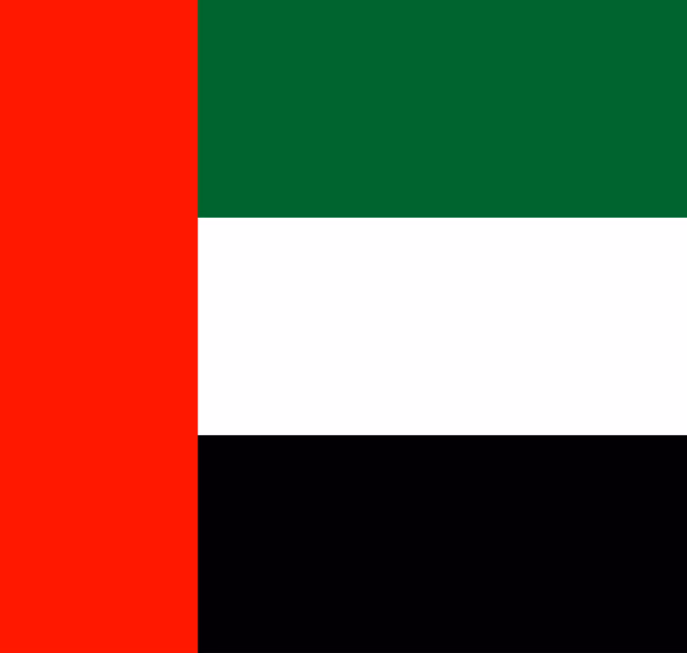 UAE flag.