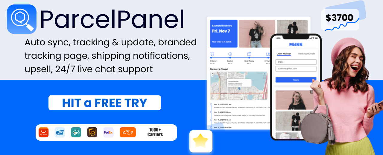Parcel Panel banner