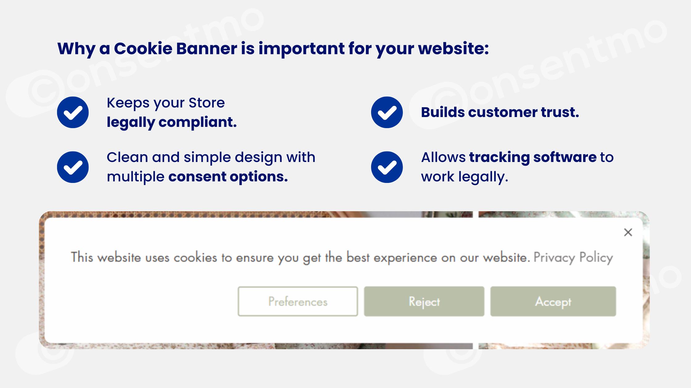 Why a Cookie Banner is important for your website.