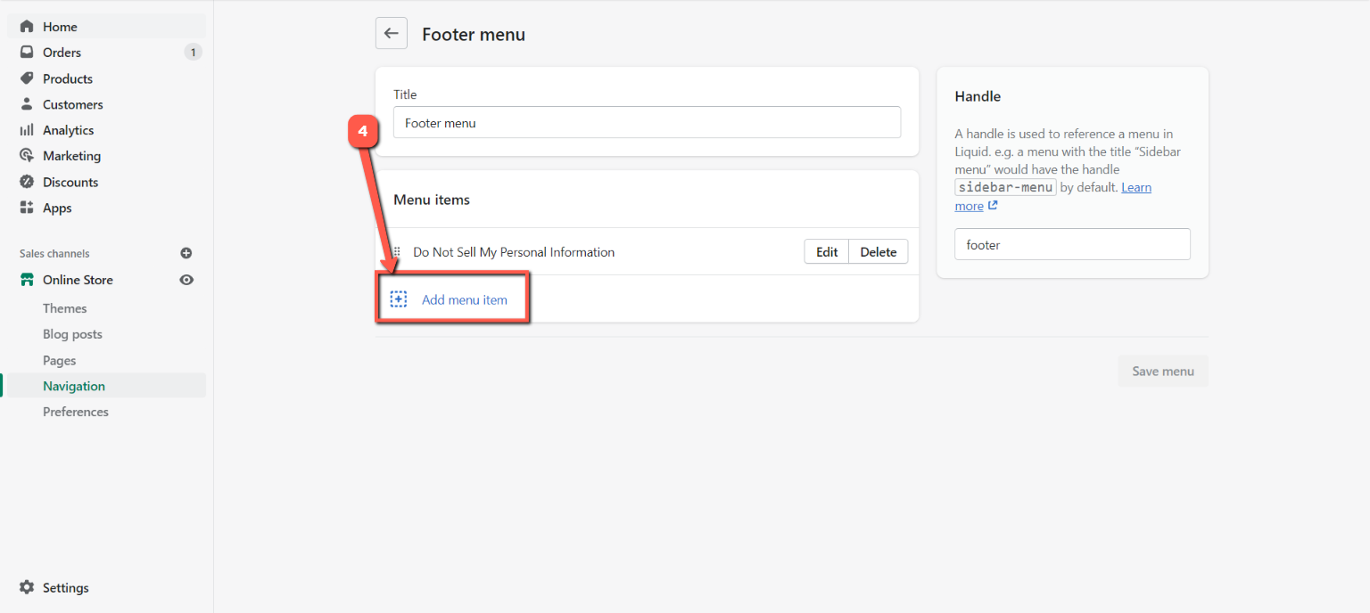 Adding APPI Compliance page to footer menu