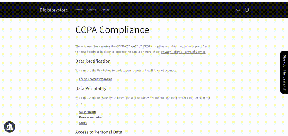 The "Do Not Sell Rule" in the CCPA/CPRA Compliance page