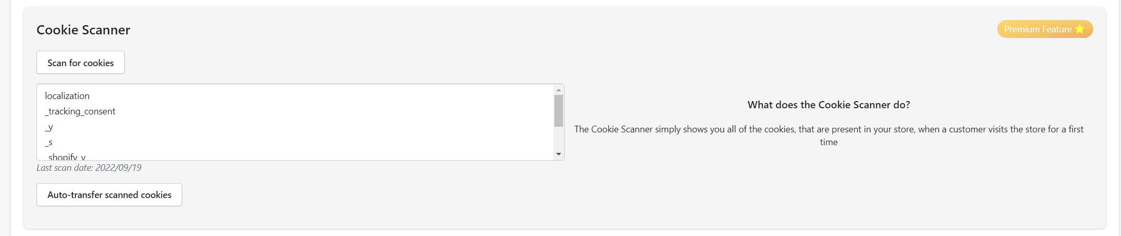 The Cookie Scanner on Consentmo