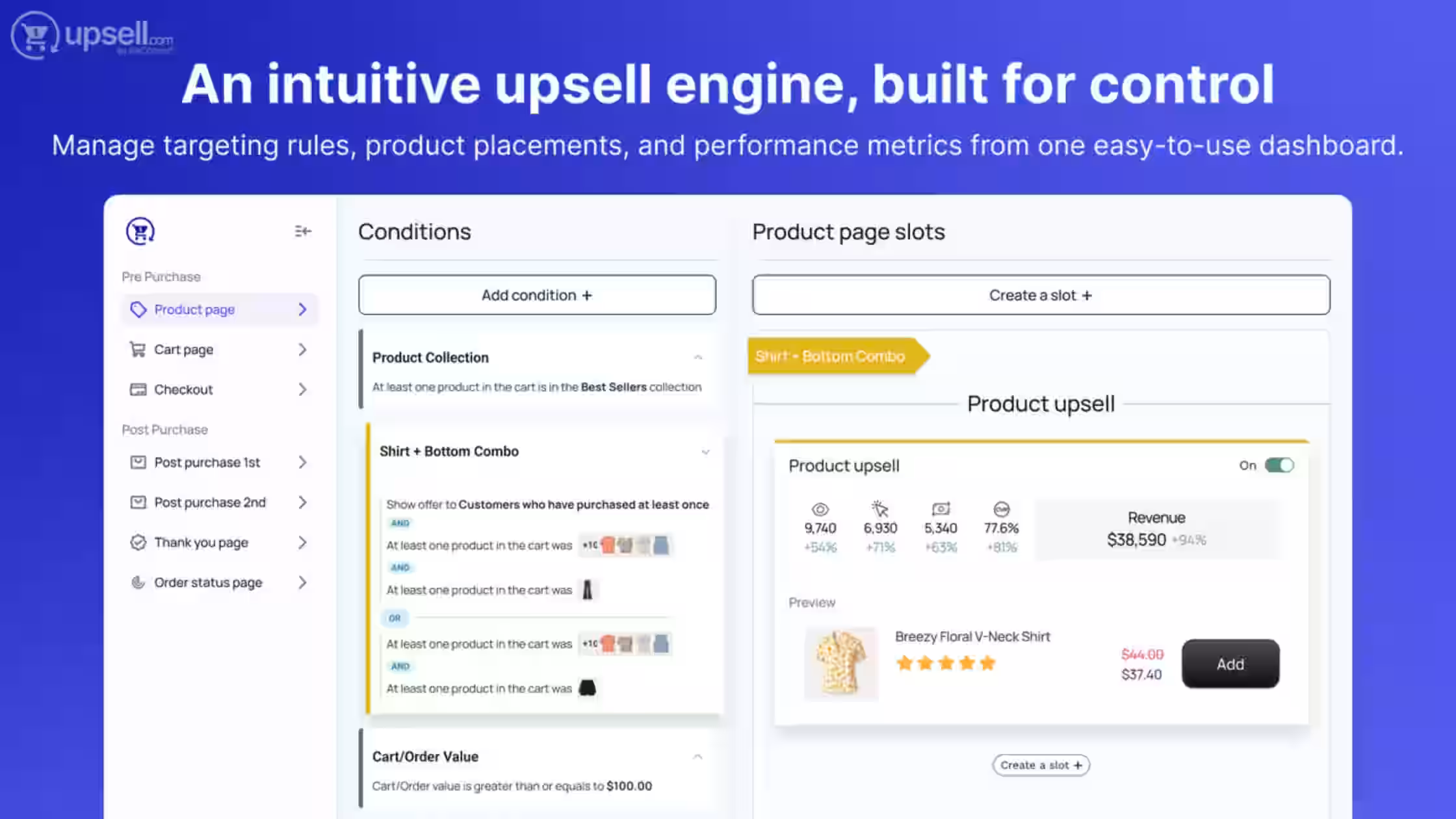 Upsell.com (formerly ReConvert) listing image.