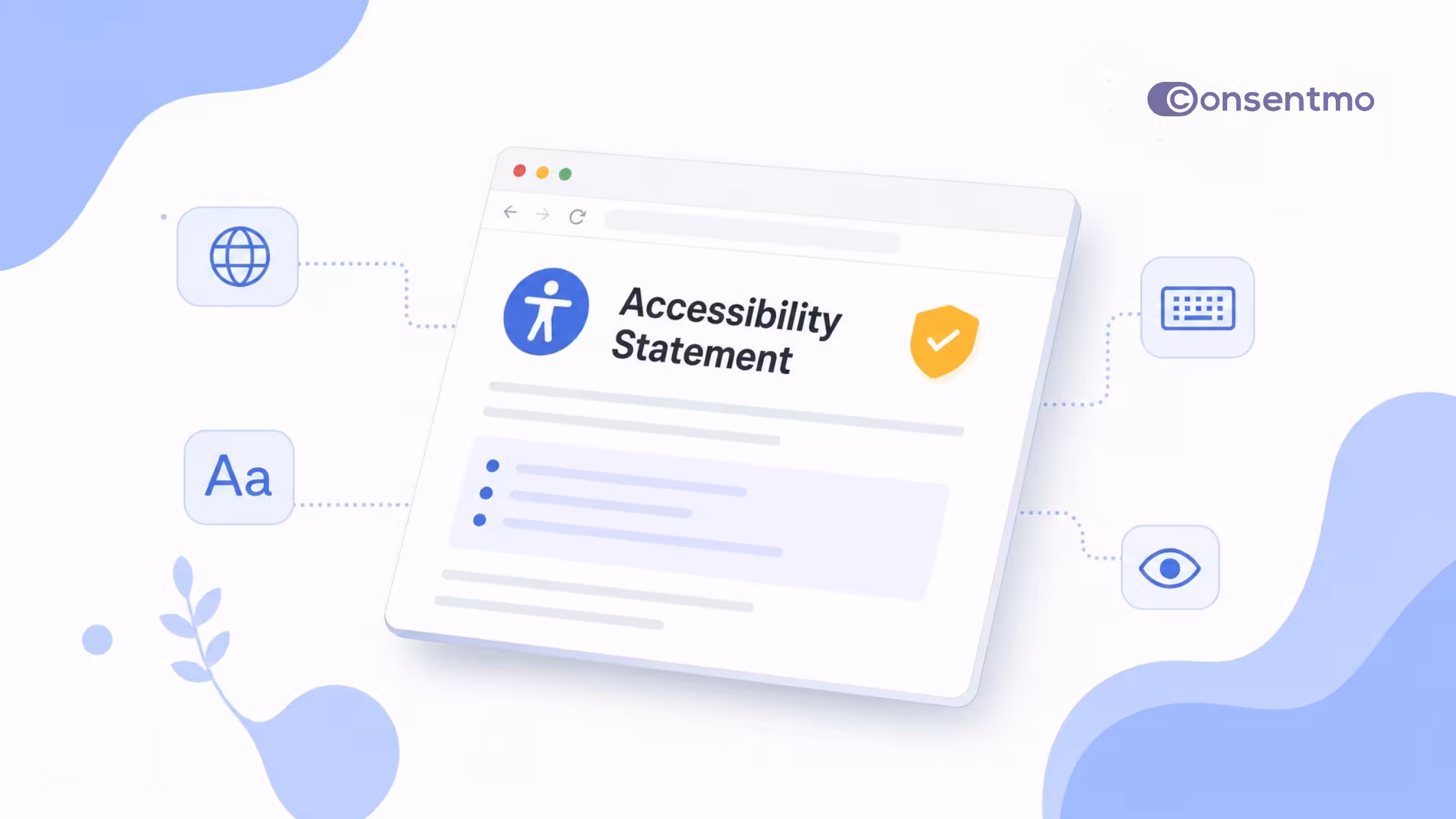 Accessibility Statement feature by Consentmo