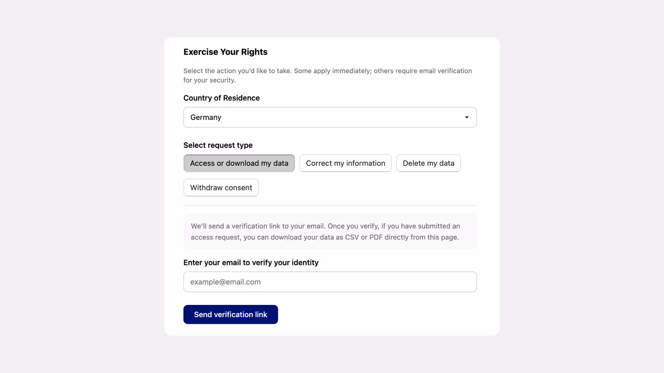 Consentmo Tracker Manager with scheduled scans and categorization
