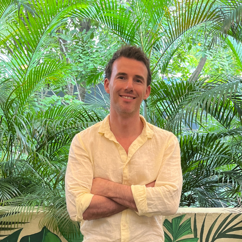 The Contrast Garden Co-founder, Patrick Campbell