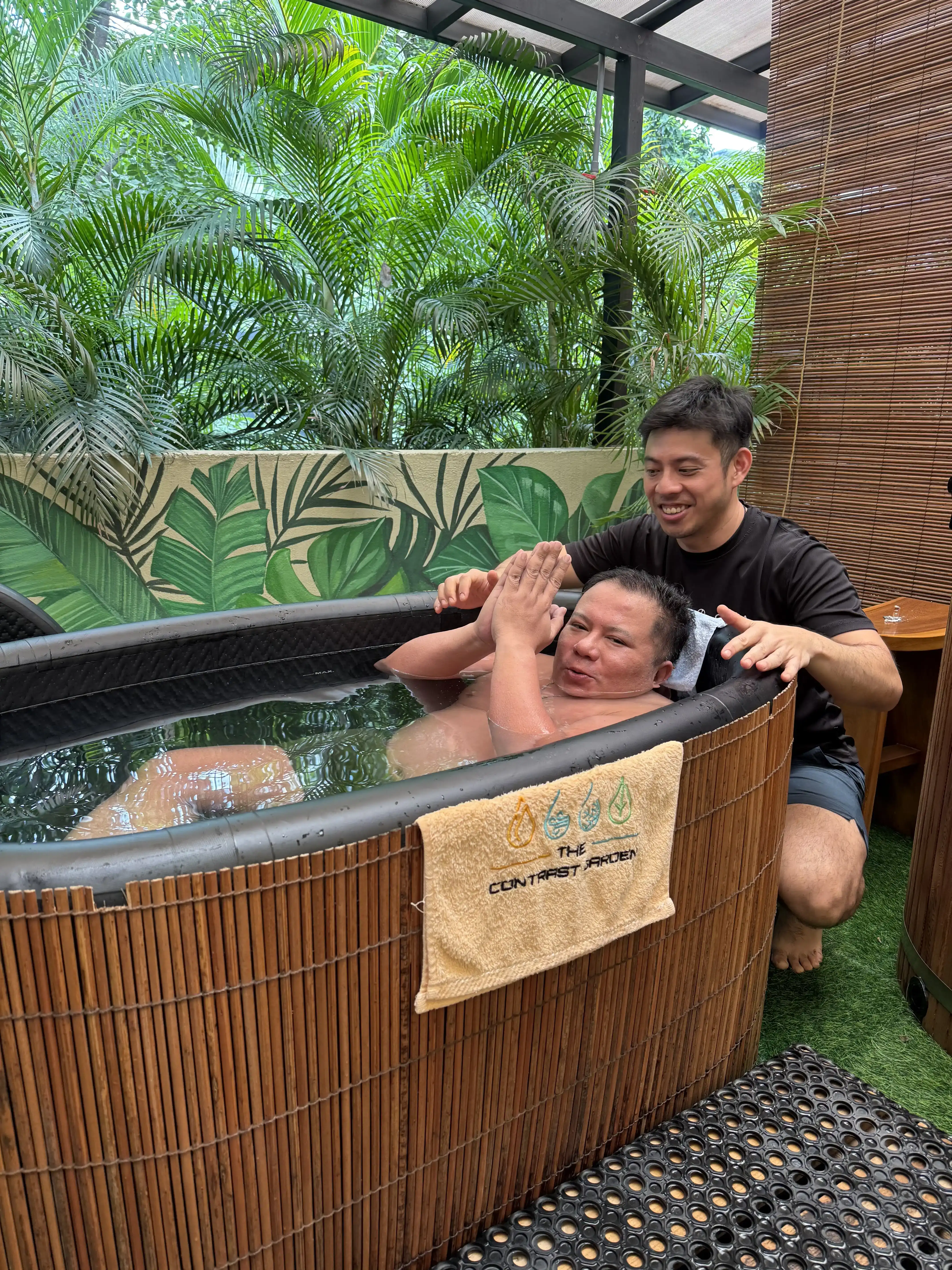 a guided cold plunge