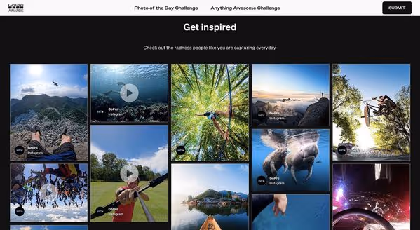 gopro-awards-customer-reviews-feed-on-the-website