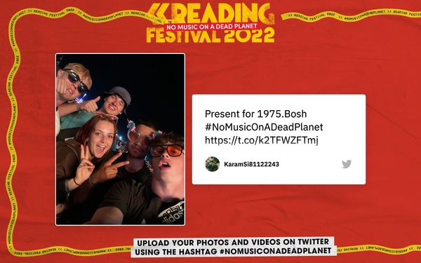 A UGC slideshow for an event
