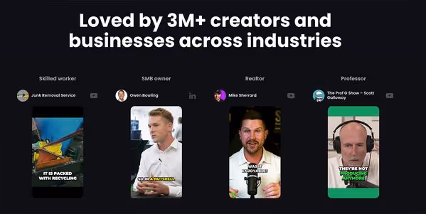 A social wall full of user-generated content testimonials