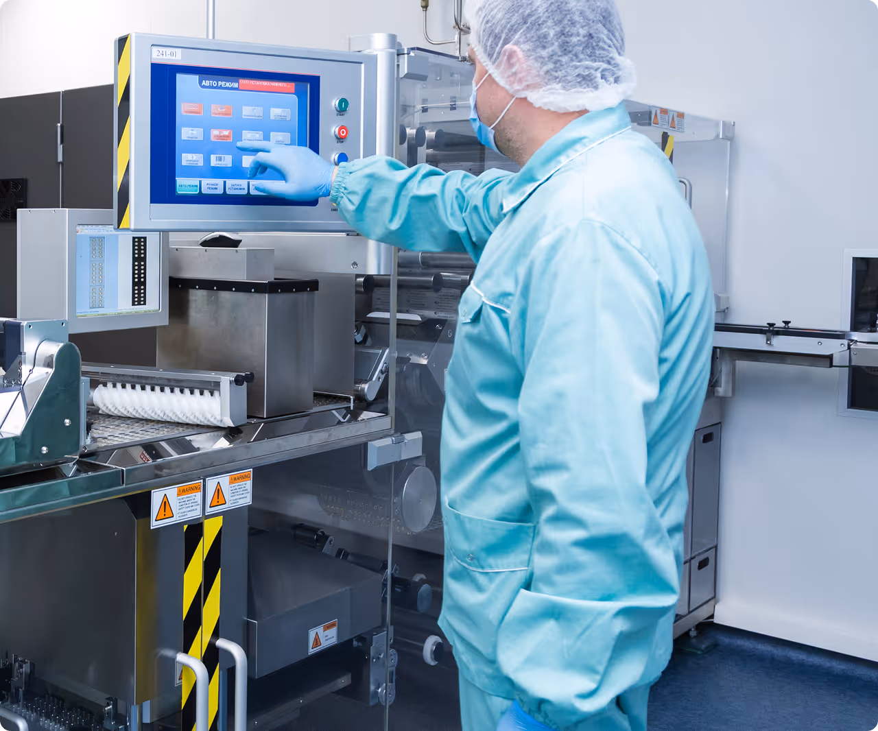 Test bench with NI IO card for prototyping medical devices