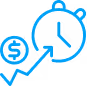 Long term value icon