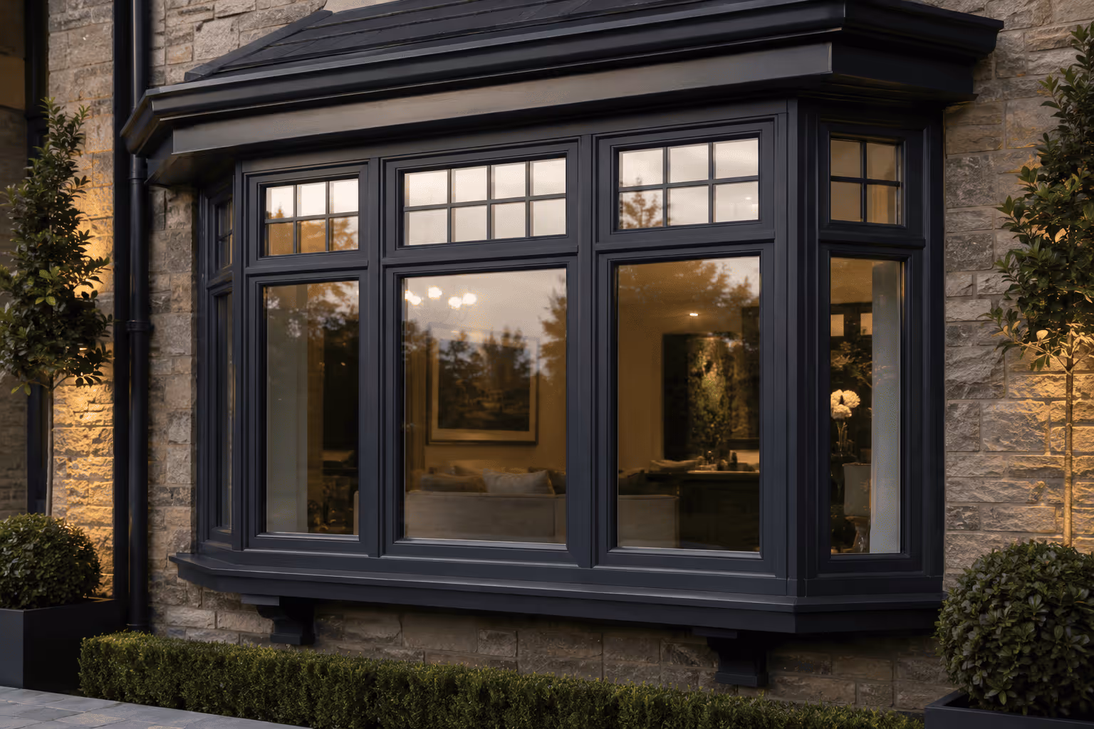 Image of bay windows