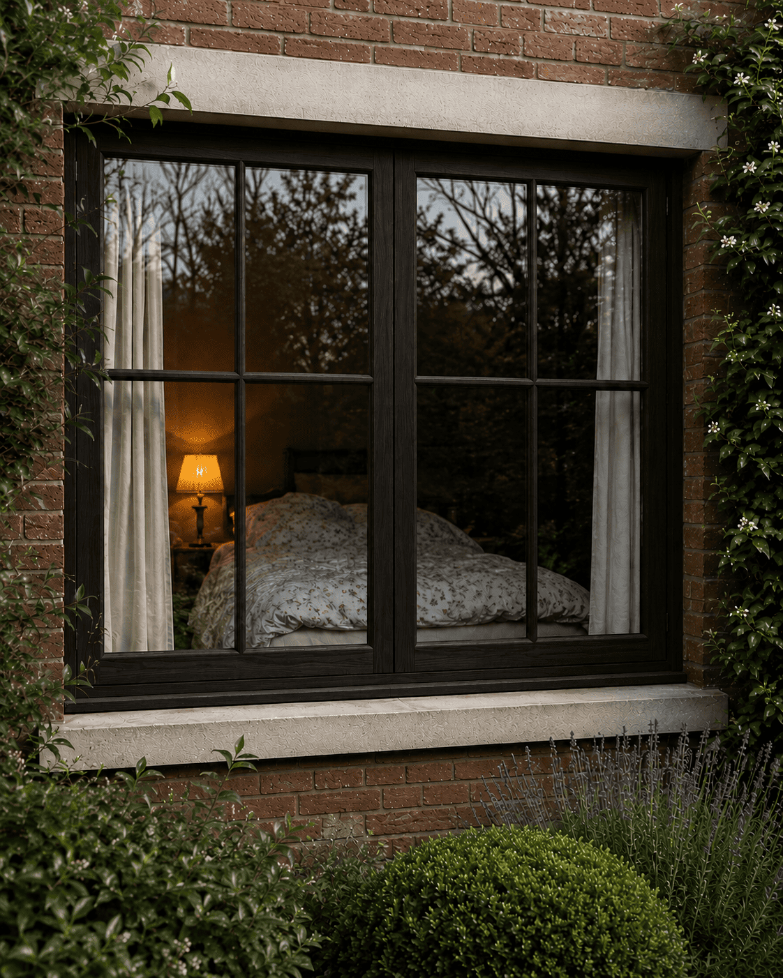 Black Brown window colour option